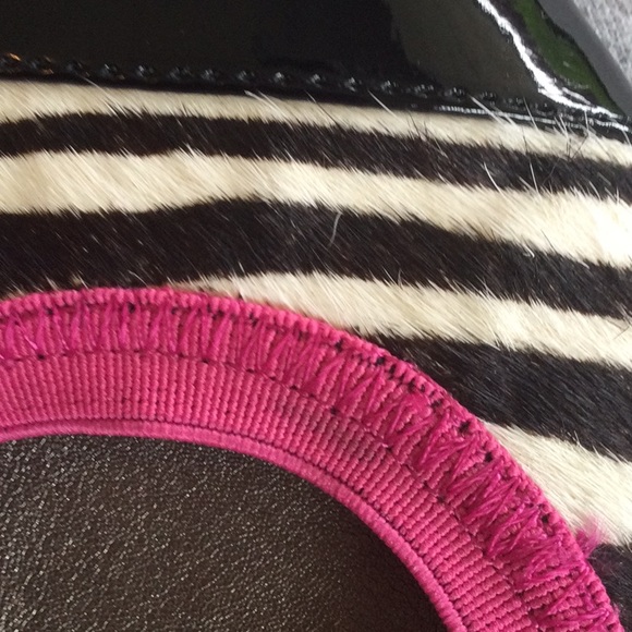 FINAL PRICE NWOB Me Too Heather zebra pattern flat - Size 7M. - Picture 16 of 16